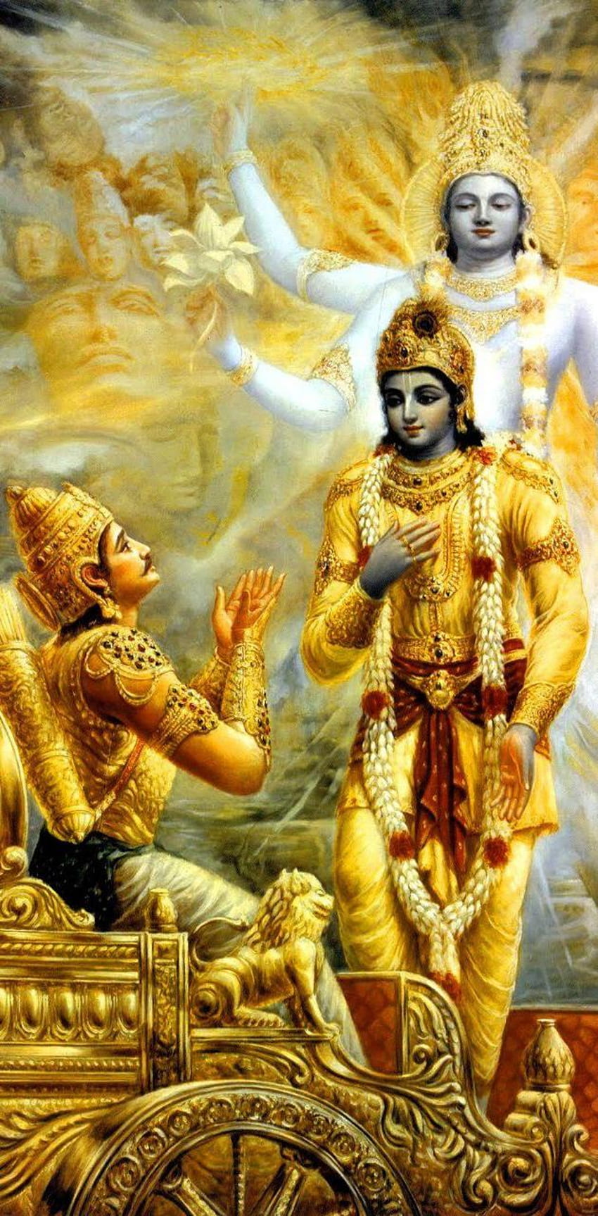 Krishna di Akshay_Sarande - su ZEDGEâ, Arjun Mahabharat Sfondo del telefono HD